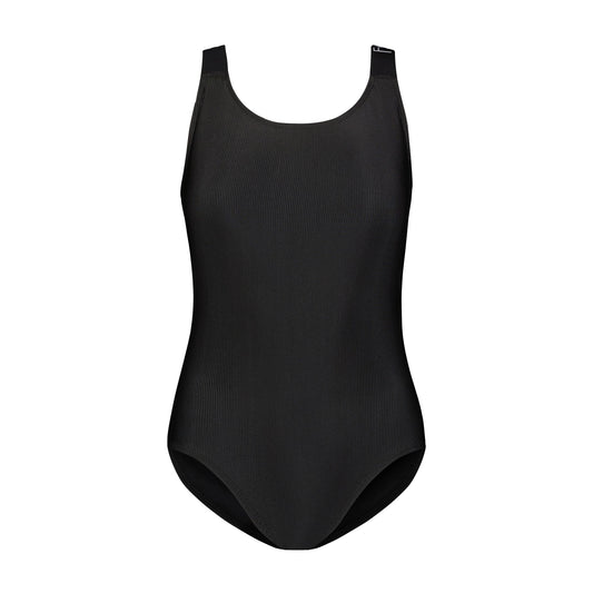 Flamingo Ribbed Logo Suit 25 - Black