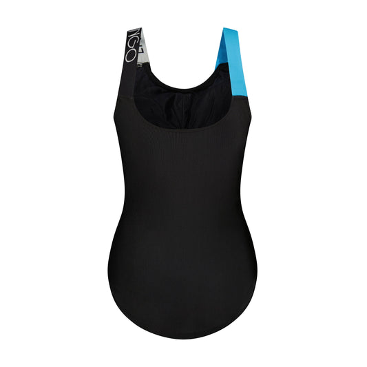 Flamingo Ribbed Logo Suit 25 - Aqua